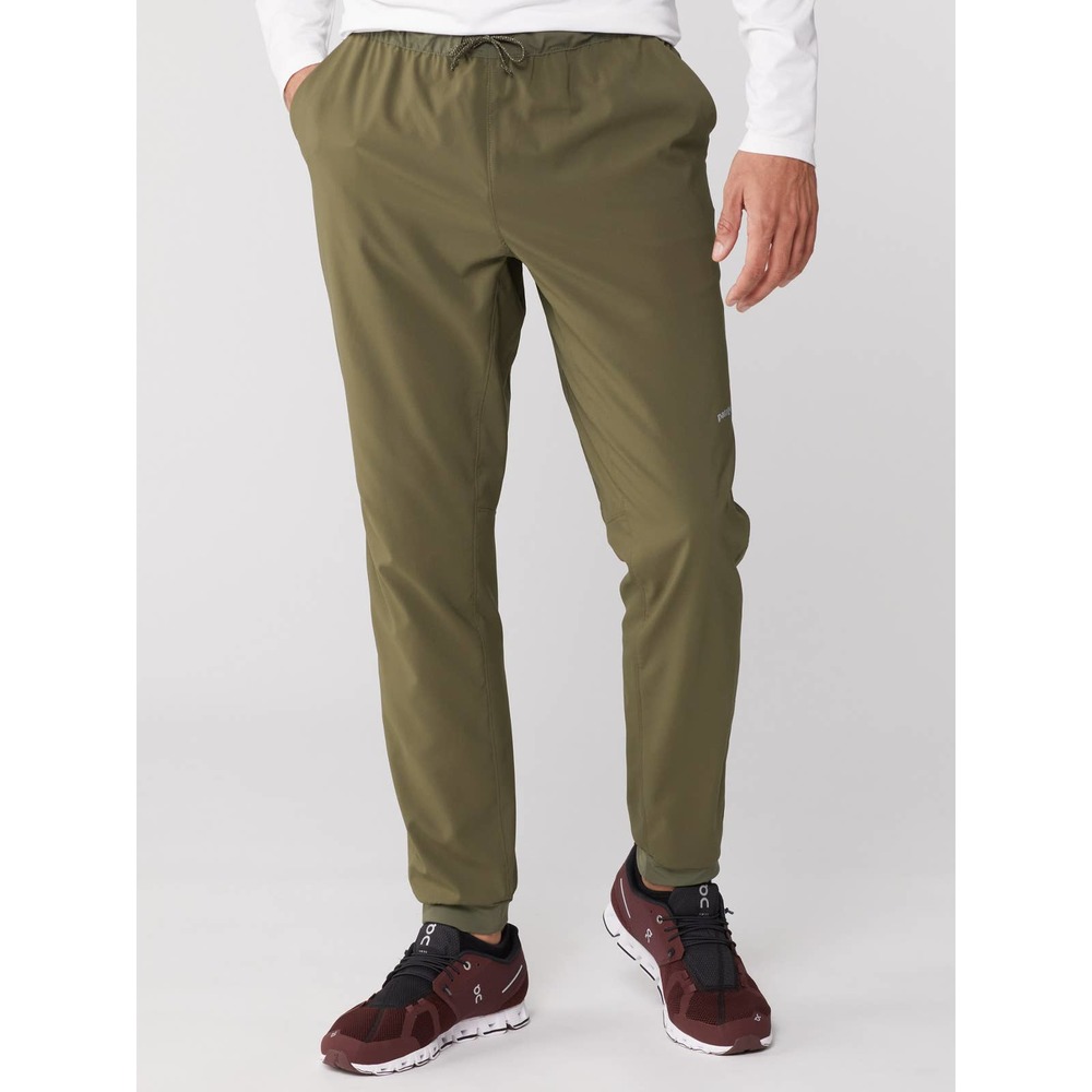 Patagonia Terrebonne Lightweight Ripstop Drawstring Jogger Pants Basin Green S